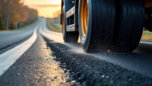 Quel est l’impact du transport de poids-lourds sur la résistance de l’asphalte d’une chaussée ?