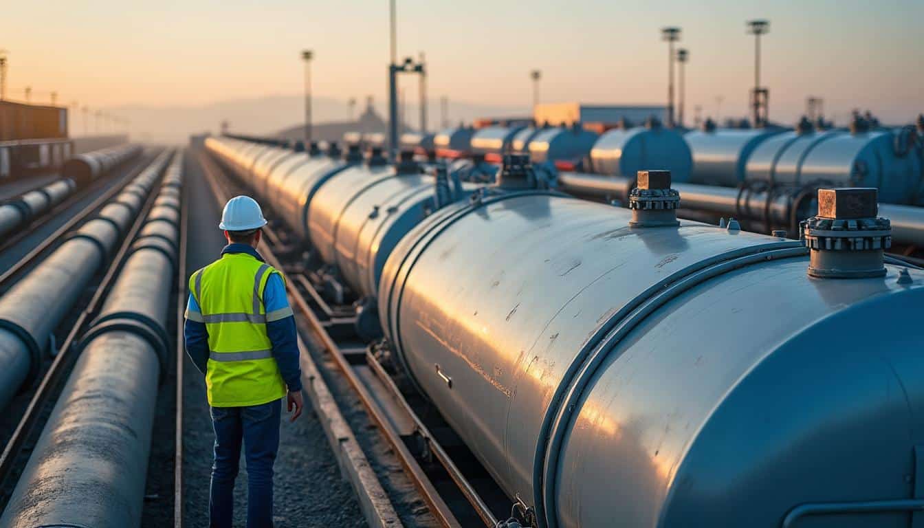 Illustration: Comprendre la fonction et les différents types de citerne conteneur