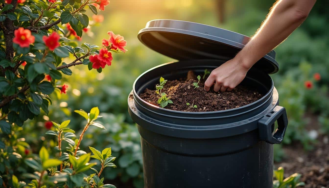 Illustration: Comprendre le rôle du conteneur de 130 litres noir à poignées dans le jardinage et le stockage