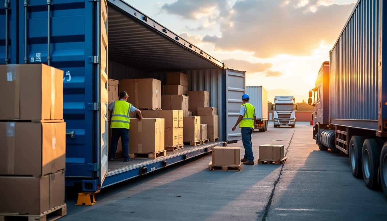 Illustration: Comprendre ce qu’apporte un conteneur open side dans le stockage et la logistique