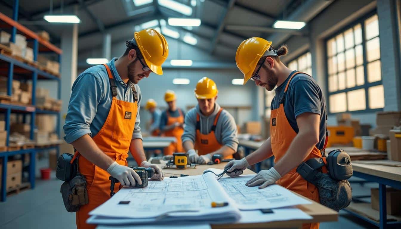 Illustration: Quelles formations propose le centre de formation d’apprentis au Mans dans le secteur du bâtiment ?