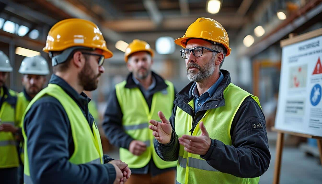 Illustration: Pourquoi une formation à la sécurité est-elle essentielle sur les chantiers du BTP ?