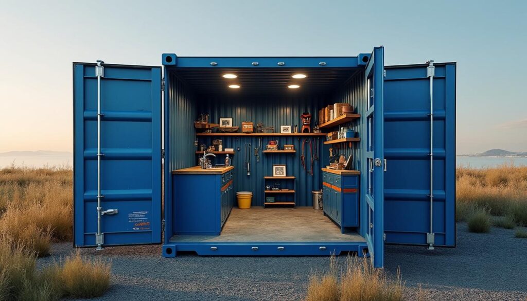 Plan du container de 40 pieds : dimensions, usages et aménagements