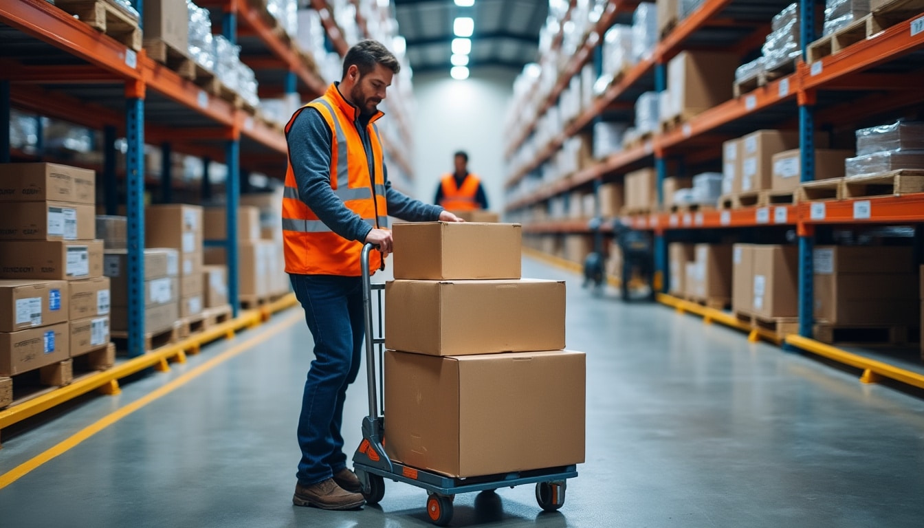 Illustration: Comprendre le rôle essentiel du chariot dans la logistique moderne