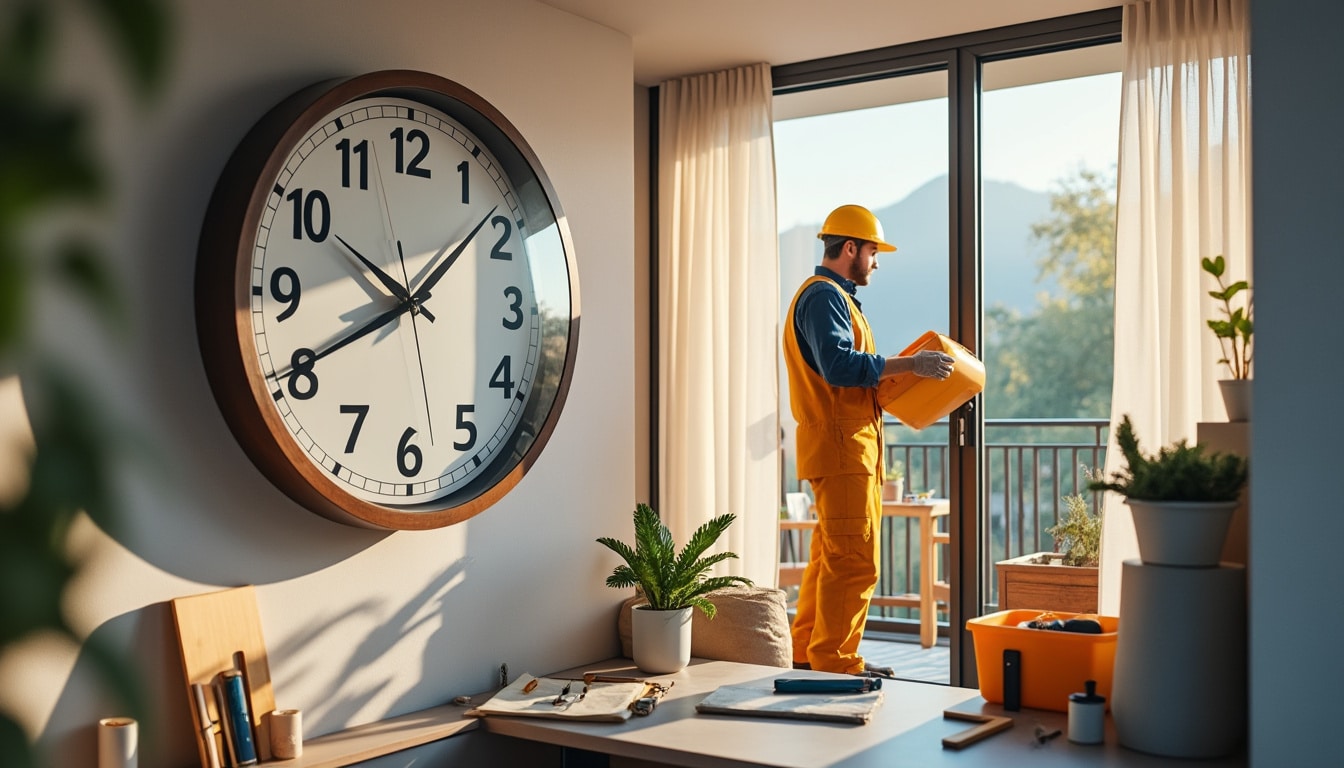 Illustration: Comprendre les horaires légaux pour débuter les travaux chez soi