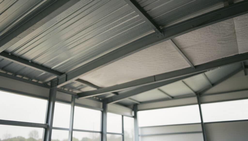 Bac acier avec feutre anti-condensation : est-ce utile ?