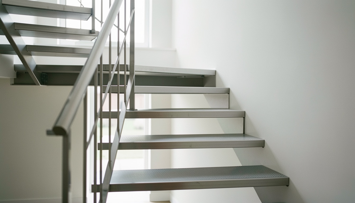 Marche d’escalier en acier : bien la choisir