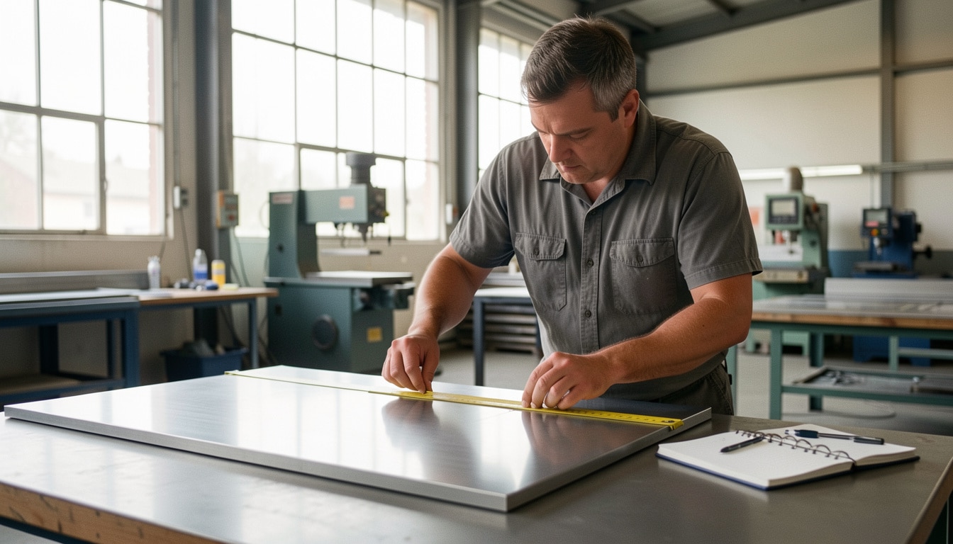 Plaque en acier sur mesure : bien la choisir