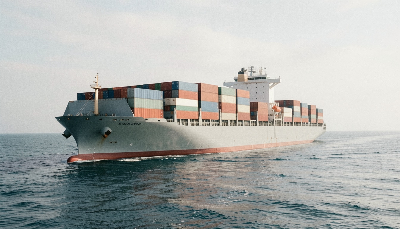 Le cargo, navire de transport de marchandises