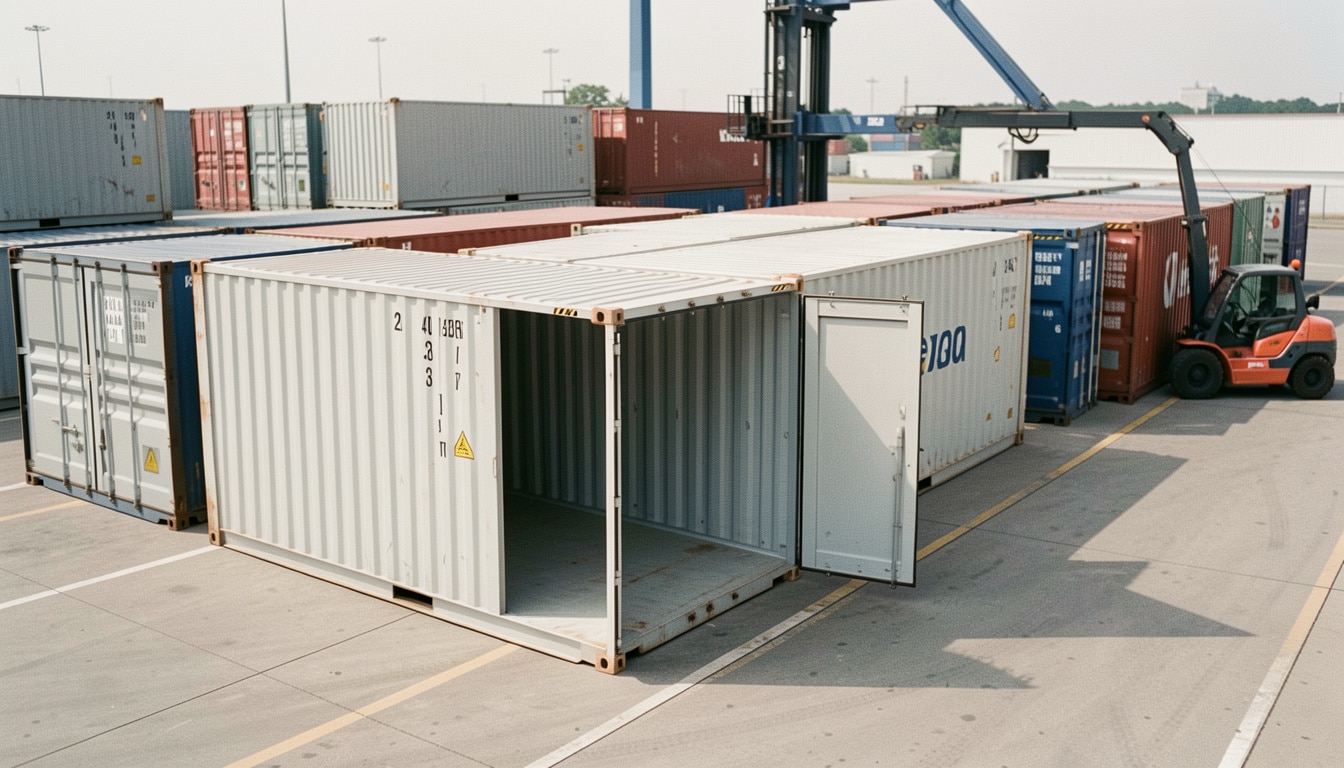 Dimensions d’un conteneur maritime : tailles et volume